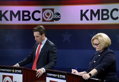 Claire McCaskill, Josh Hawley argue over immigration, taxes in final Senate debate